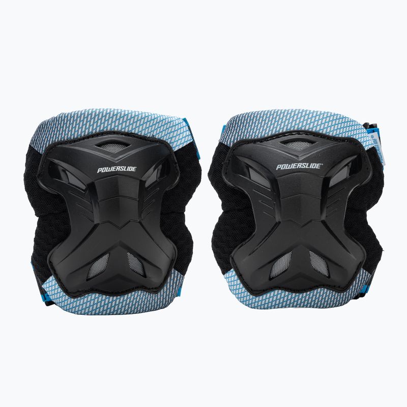 Powerslide Kids Pro Set black/blue child protectors 2
