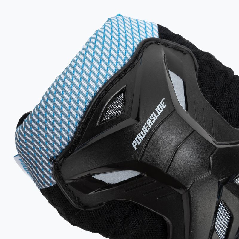 Powerslide Kids Pro Set black/blue child protectors 9