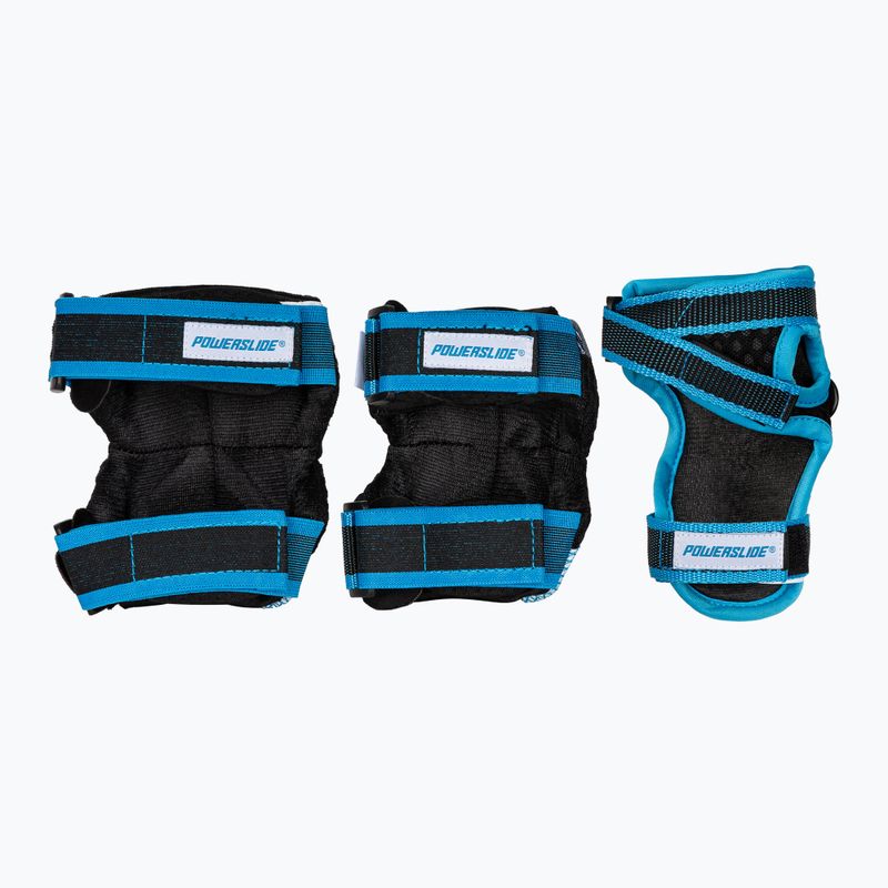 Powerslide Kids Pro Set black/blue child protectors 2