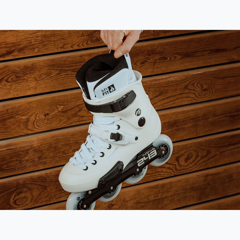 Powerslide Zoom Pro Nova white roller skates 2