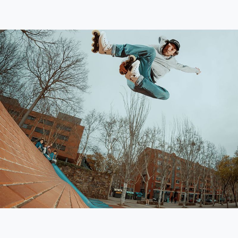 Powerslide Zoom Pro Nova white roller skates 3