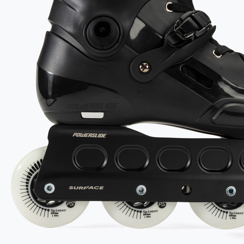 Powerslide Storm 80 black roller skates 7