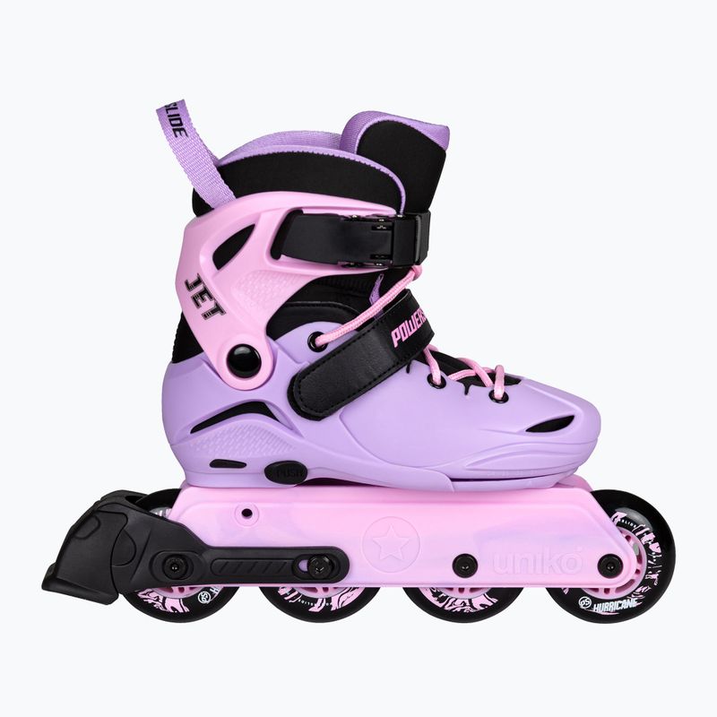 Powerslide Jet Jr lavender children's roller skates 2
