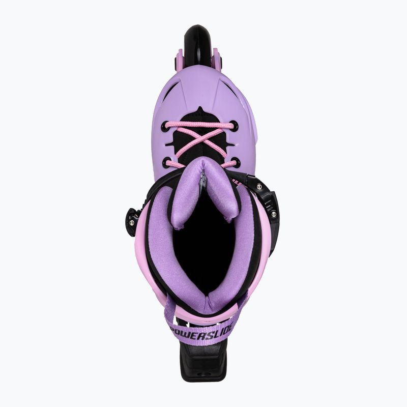 Powerslide Jet Jr lavender children's roller skates 5