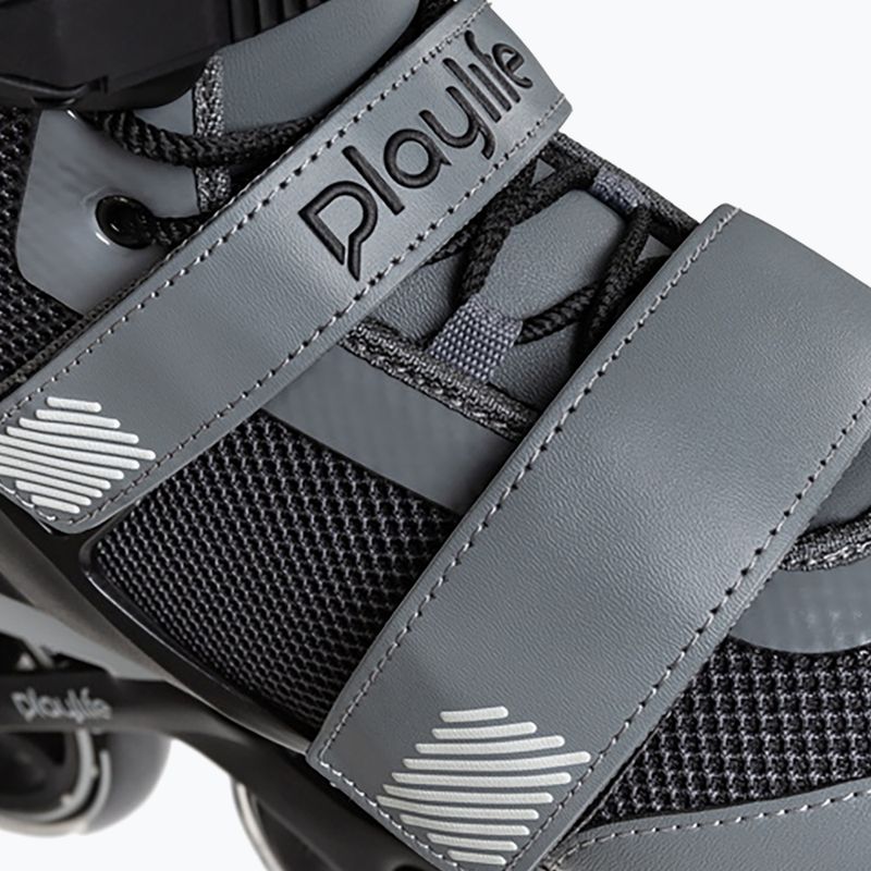 Men's Playlife GT 110 black/grey roller skates 7