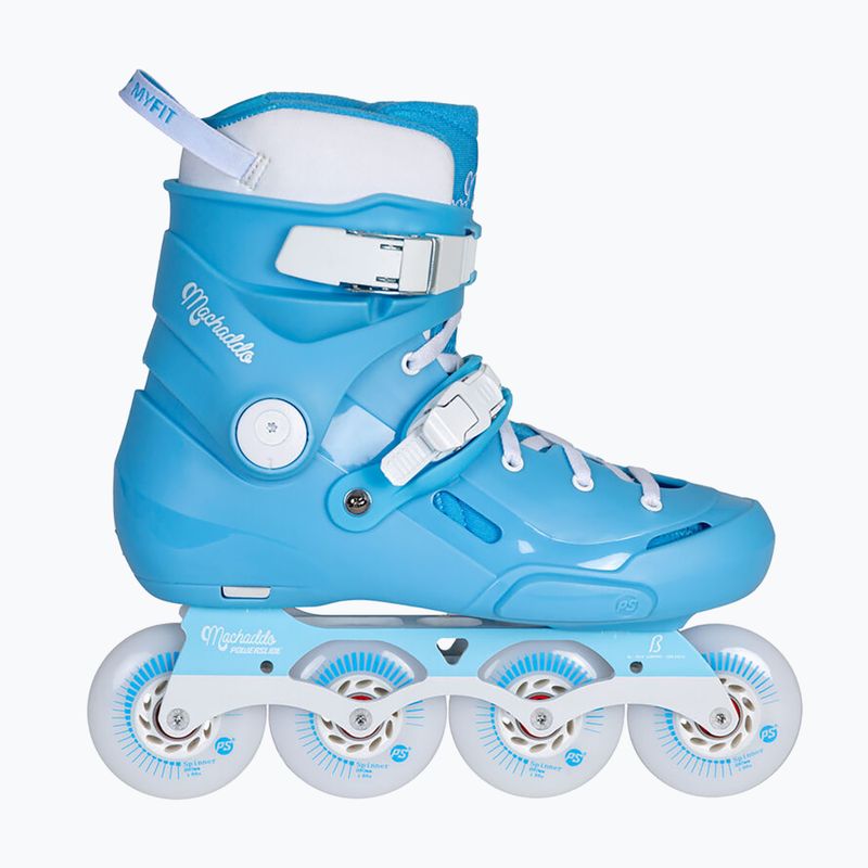 Powerslide Storm Nicoly Pro blue roller skates 9