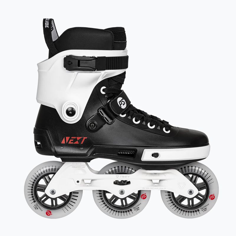 Powerslide Next Core 100 black/white roller skates 10