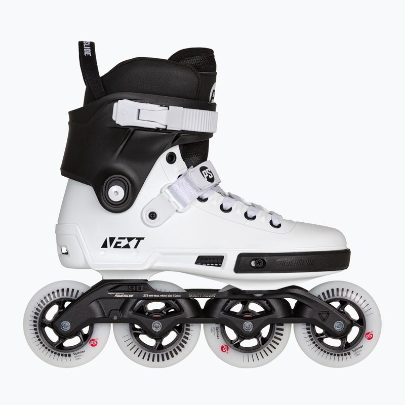 Powerslide Next Core 90 black roller skates 2