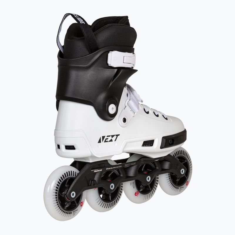Powerslide Next Core 90 black roller skates 3