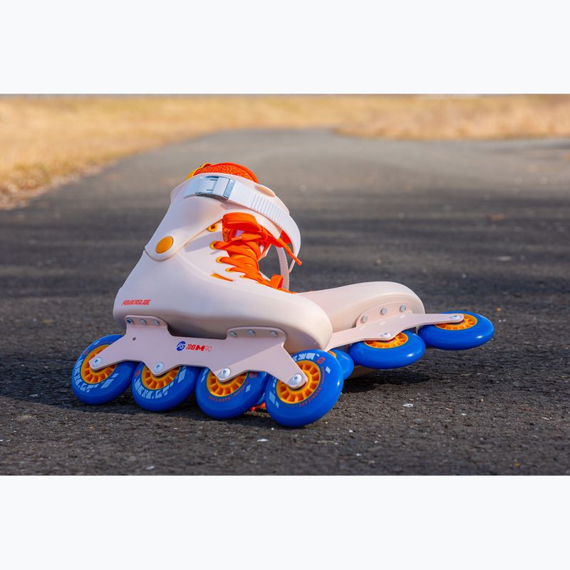Powerslide Zoom 90 sunset roller skates 8