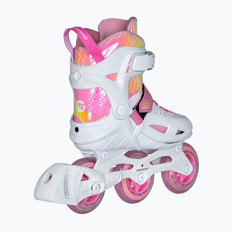 Children's roller skates Powerslide Universe II Jr pink 4