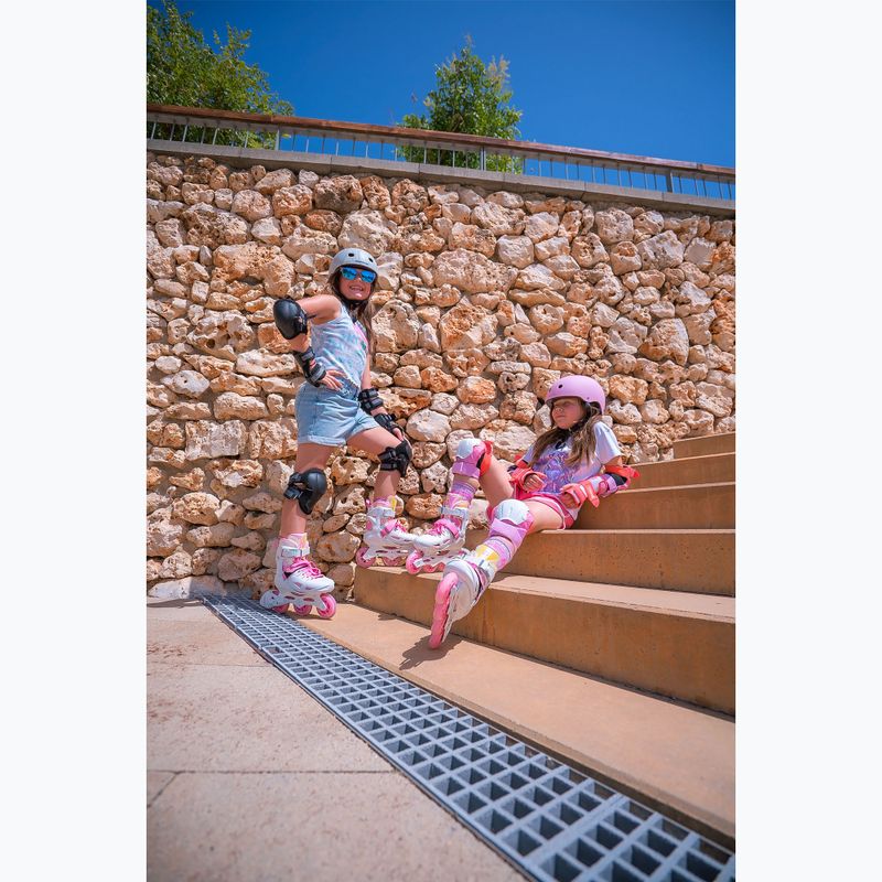 Children's inline skates Powerslide Universe II Jr pink 9