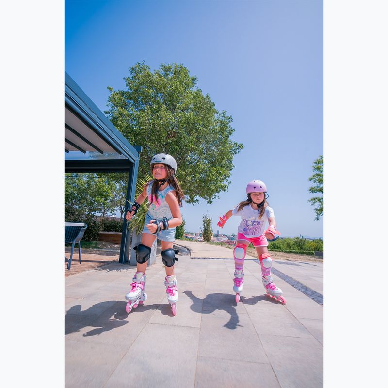 Children's inline skates Powerslide Universe II Jr pink 10