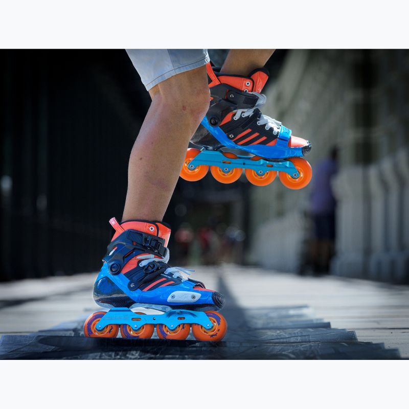 Roller skate wheels Powerslide King of Slides 4 pcs 76 mm/90A orange/orange 8