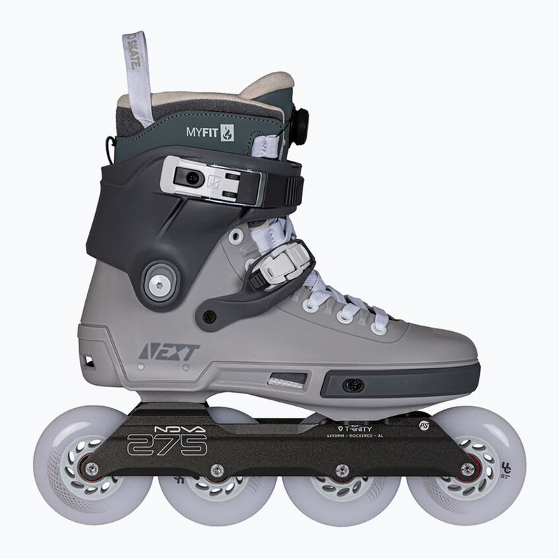 Inline skates Powerslide Next 80 pds asphalt grey