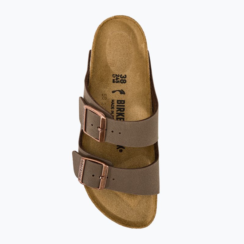 BIRKENSTOCK Arizona BFBC Narrow mocha slides 6