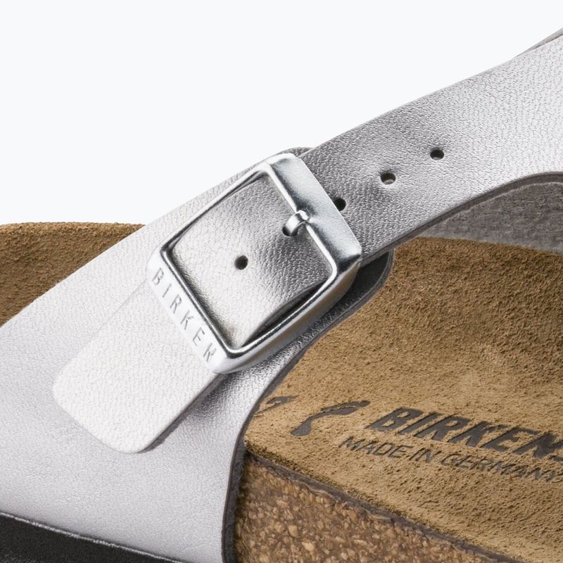 Flip-flops BIRKENSTOCK Gizeh Birko-Flor Narrow silver 6