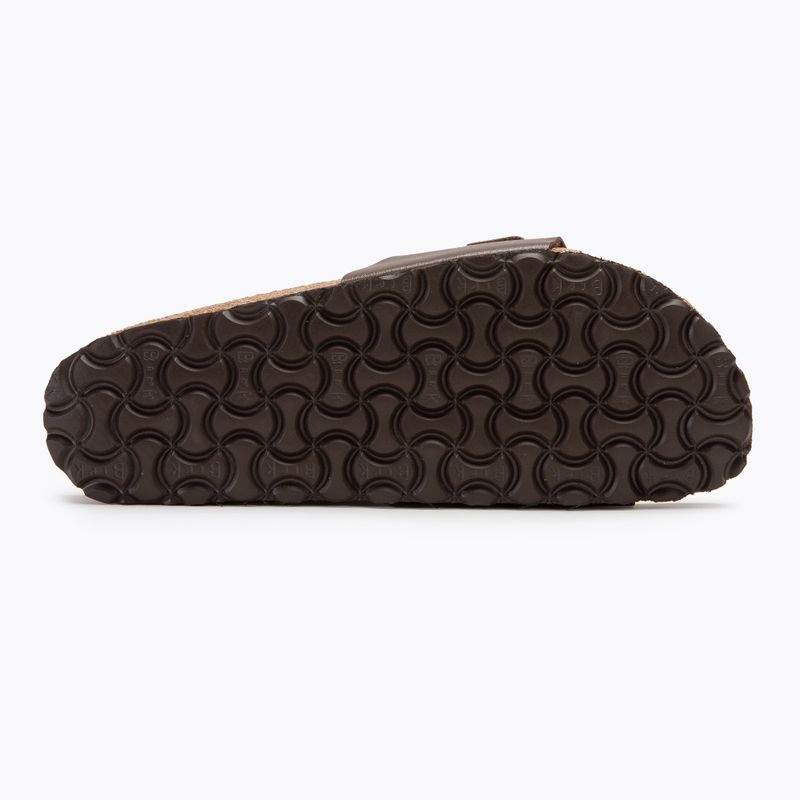 BIRKENSTOCK Madrid BF Narrow dark brown slides 4