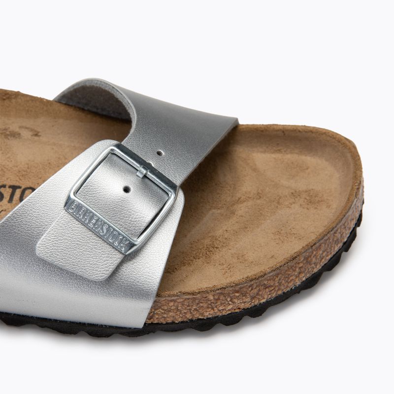 BIRKENSTOCK Madrid BF Narrow slides silver 8