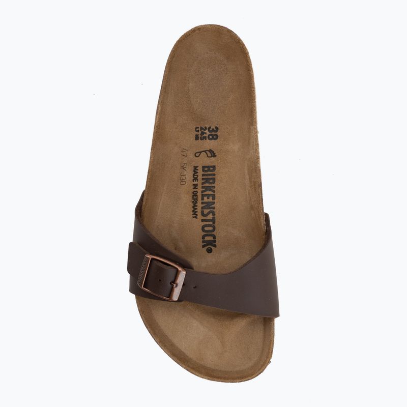 Slides BIRKENSTOCK Madrid BF dark brown 5