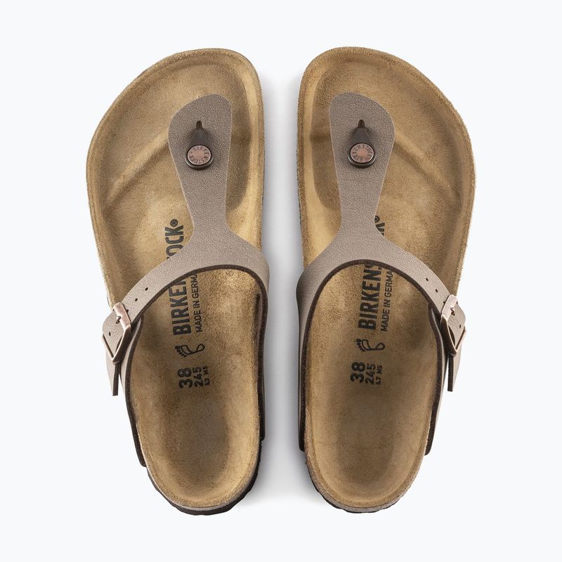 Slides BIRKENSTOCK Gizeh Birkibuc Narrow mocca 4