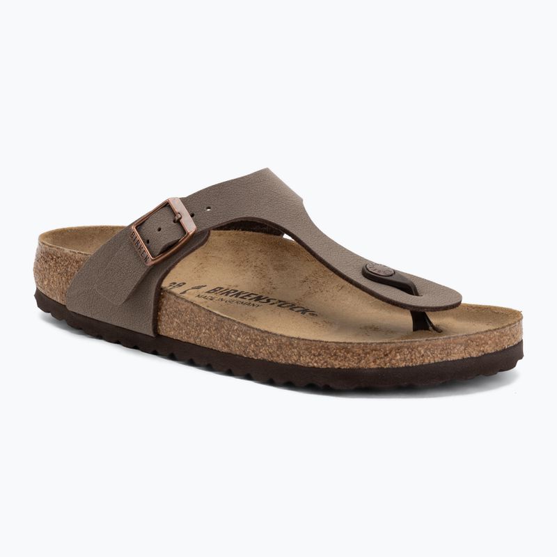 Slides BIRKENSTOCK Gizeh Birkibuc Narrow mocca