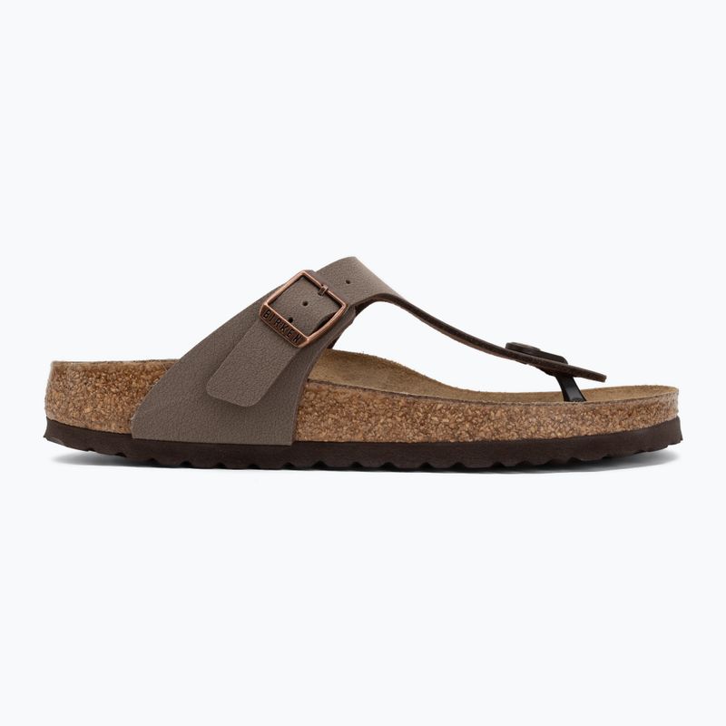 Slides BIRKENSTOCK Gizeh Birkibuc Narrow mocca 2