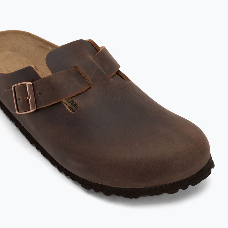 BIRKENSTOCK Boston LEOI Narrow habana flip-flops 7