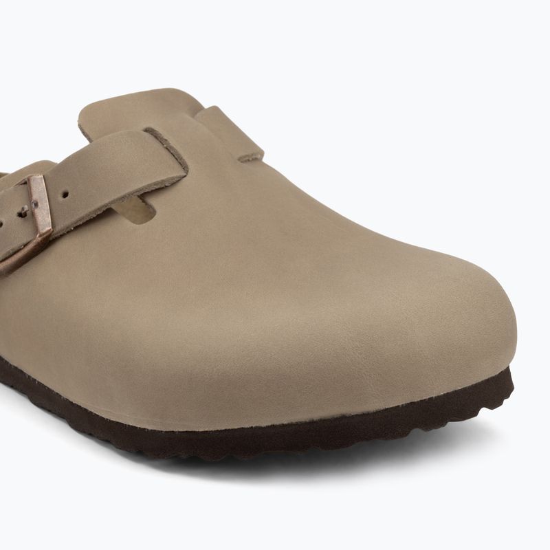 BIRKENSTOCK Boston LEOI Regular tabacco brown flip-flops 7