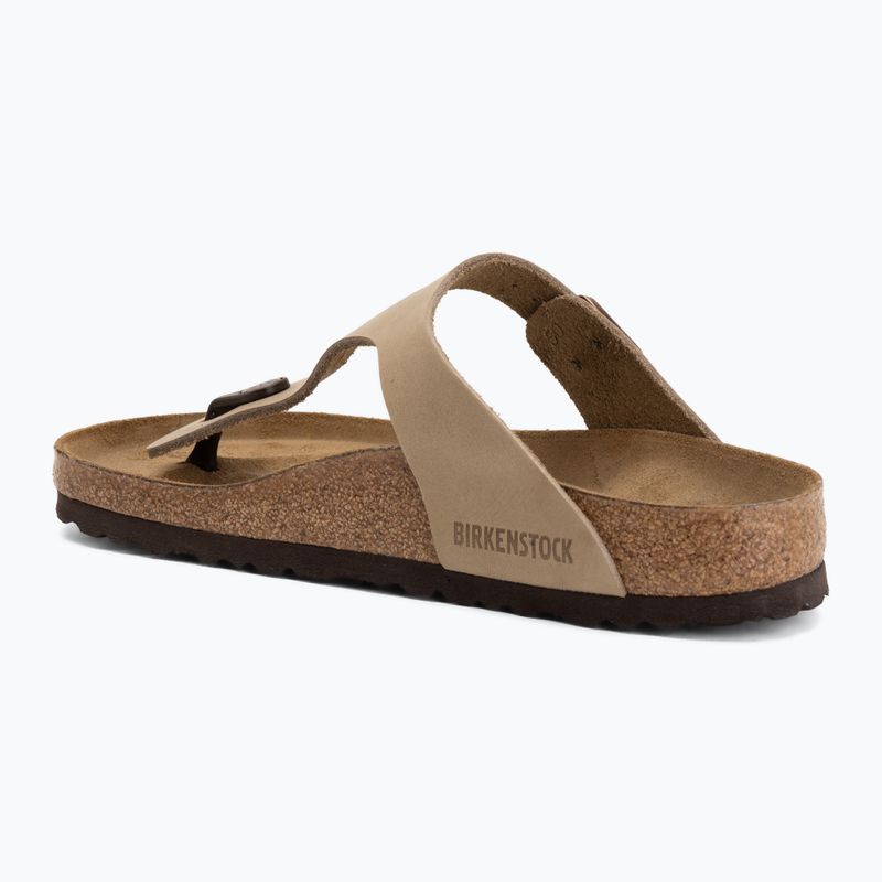 Slides BIRKENSTOCK Gizeh Oiled Leather tabacco brown 3