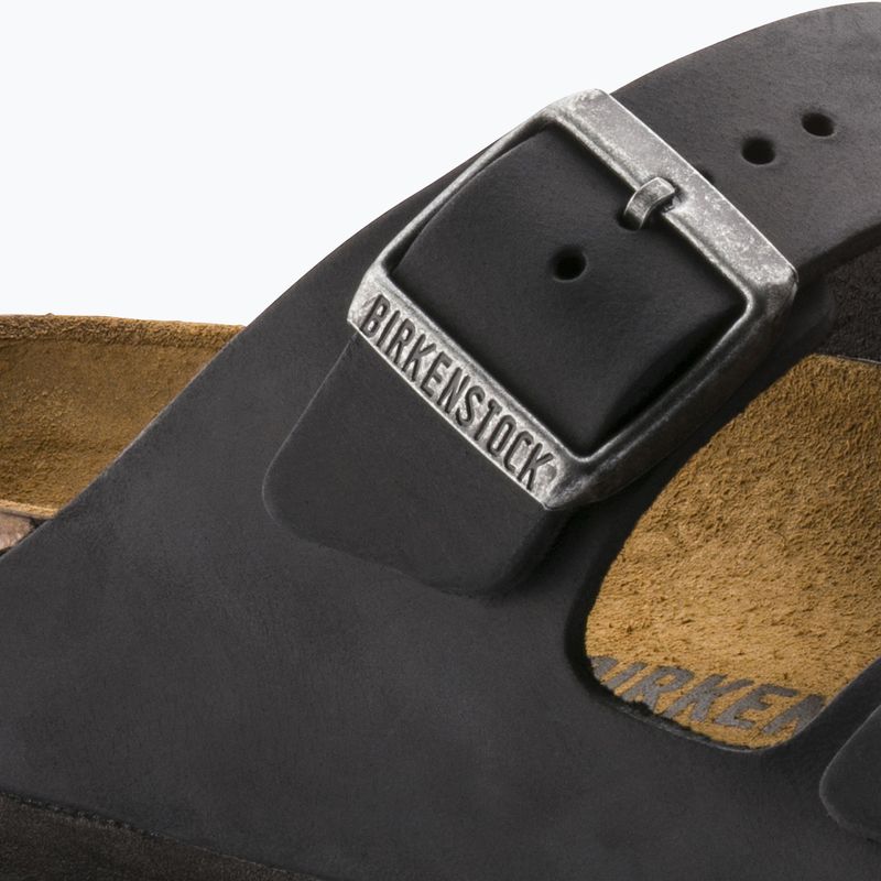 BIRKENSTOCK Arizona LEOI Regular black slides 9