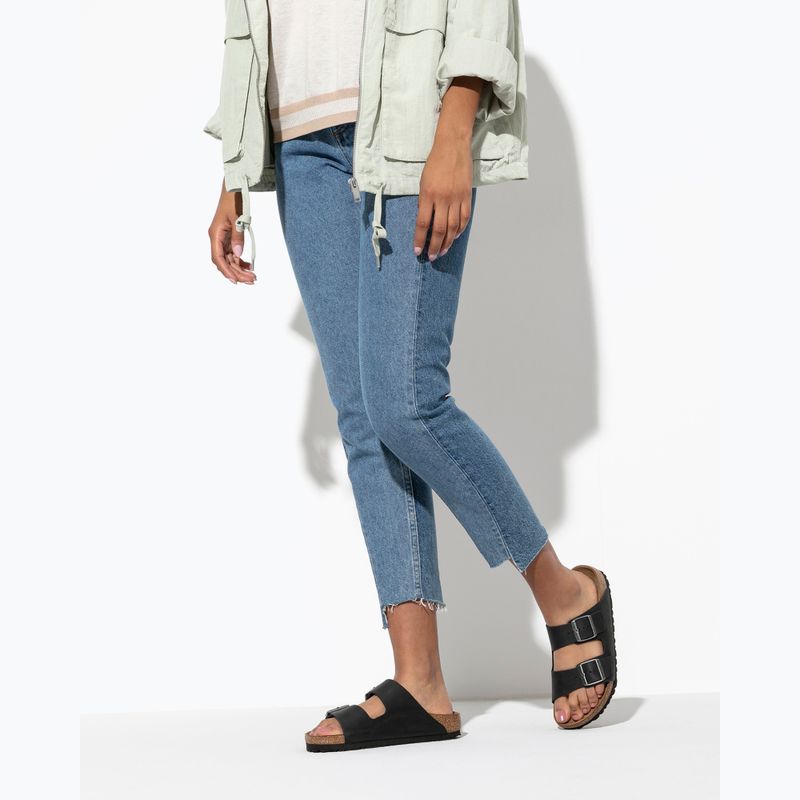 BIRKENSTOCK Arizona LEOI Regular black slides 10