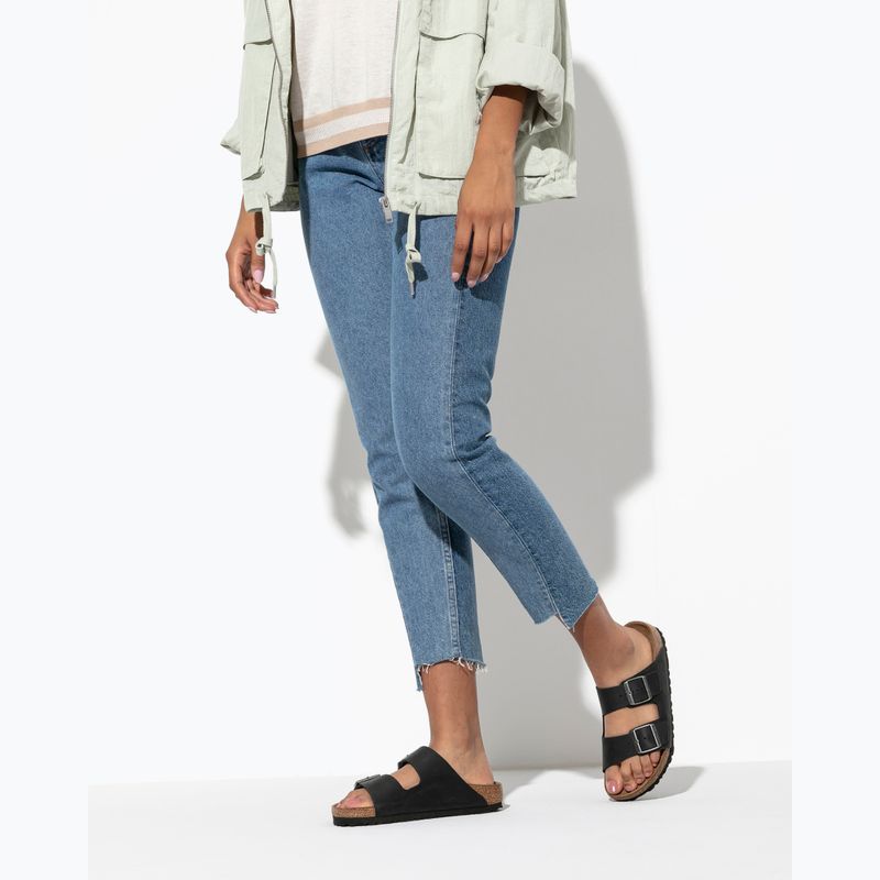 BIRKENSTOCK Arizona LEOI Narrow black slides 14