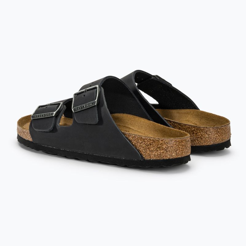 BIRKENSTOCK Arizona LEOI Narrow black slides 3