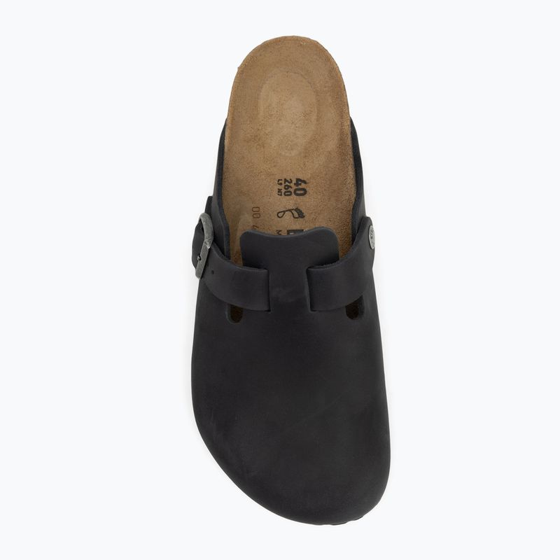BIRKENSTOCK Boston LEOI Regular black flip-flops 5