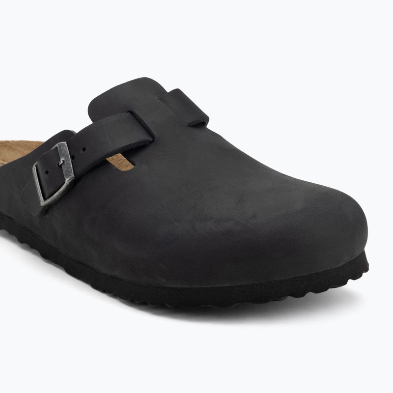 BIRKENSTOCK Boston LEOI Regular black flip-flops 7