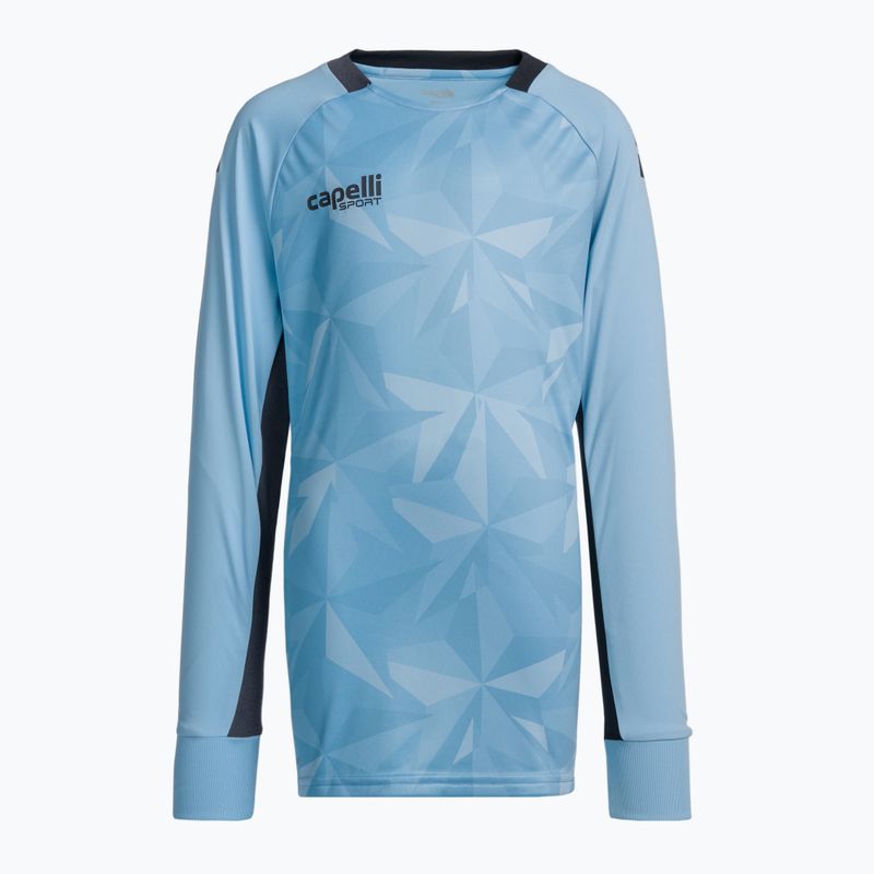 Capelli Pitch Star Goalkeeper children's football shirt light blue/black