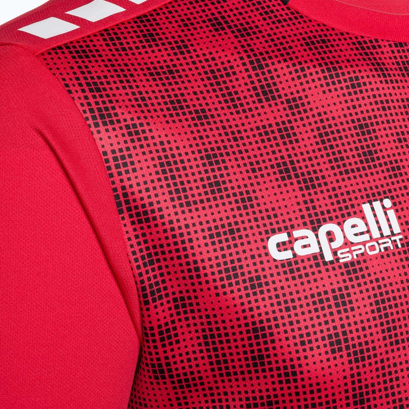 Men's Capelli Cs III Block red/black football shirt 3