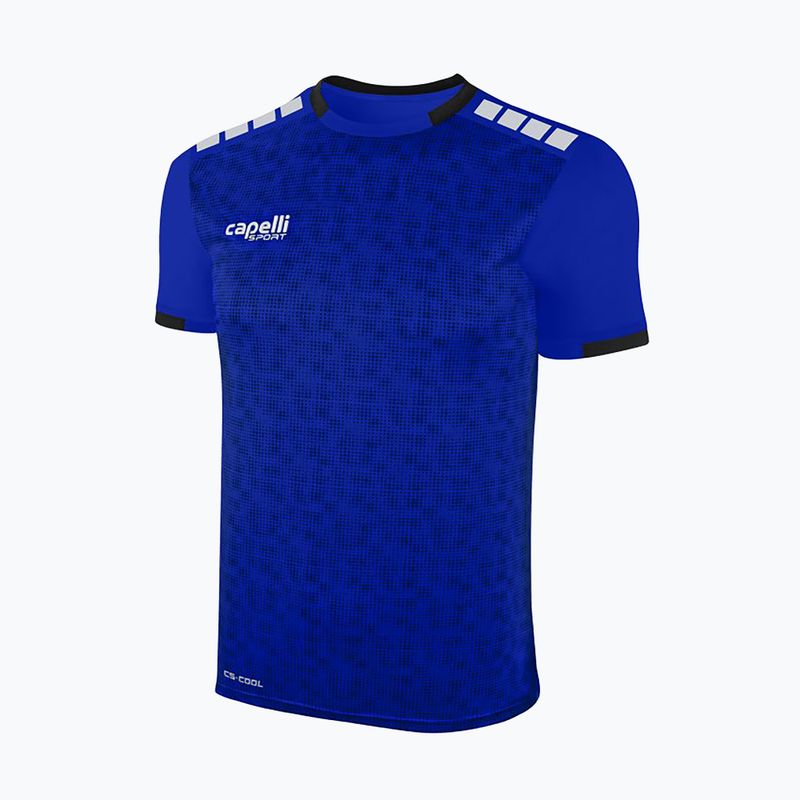 Capelli Cs III Block Youth football shirt royal blue/black