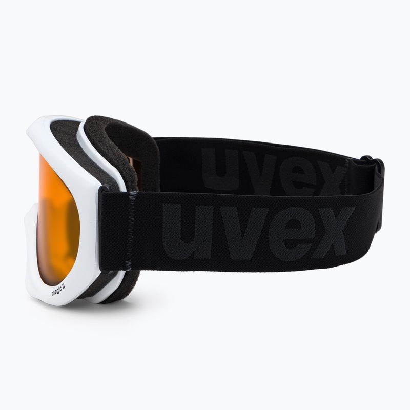 Ski goggles UVEX Magic II white/lasergold lite clear 55/0/047/10 4