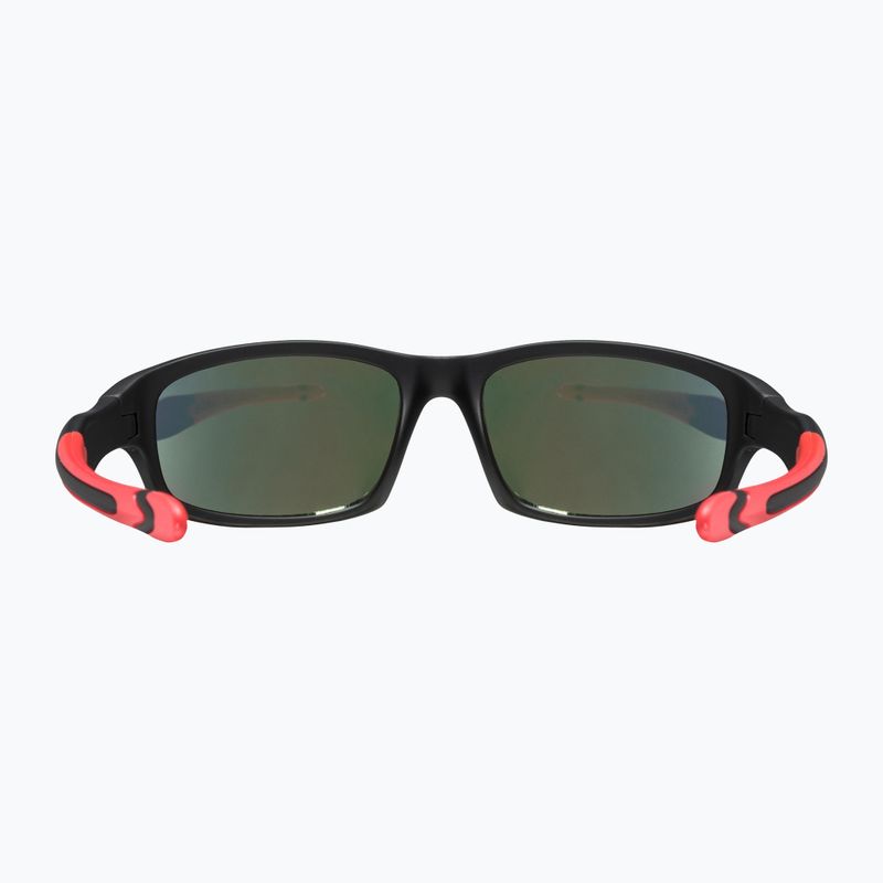 UVEX children's sunglasses Sportstyle black mat red/ mirror red 507 53/3/866/2316 9