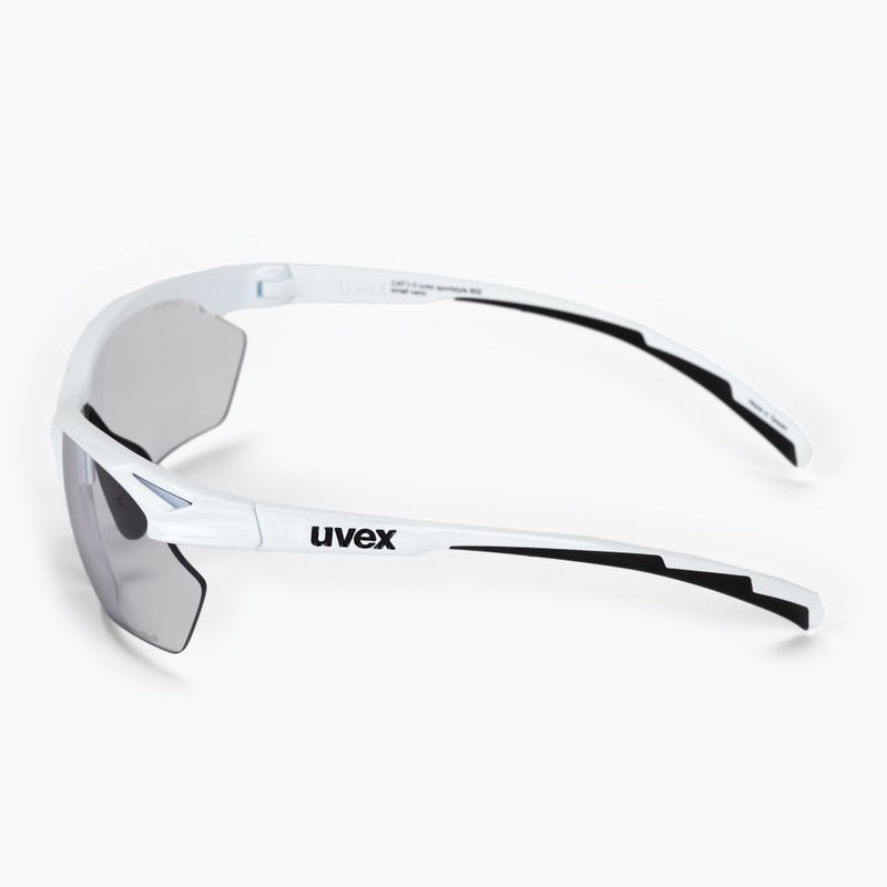 UVEX Sportstyle 802 white/variomatic smoke cycling glasses S5308948801 4