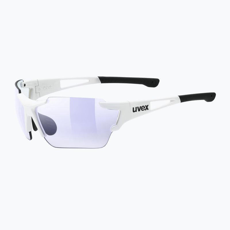 UVEX Sportstyle 803 R V white/litemirror blue cycling goggles 53/0/971/8803 5
