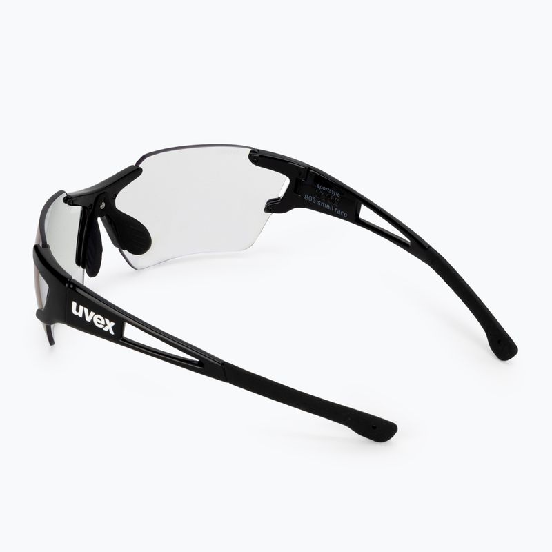 UVEX Sportstyle 803 Race S V black/litemirror blue cycling goggles 53/2/002/2203 2