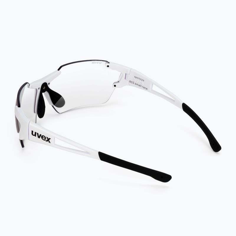 UVEX Sportstyle 803 Race S V white/litemirror blue cycling glasses 53/2/002/8803 2