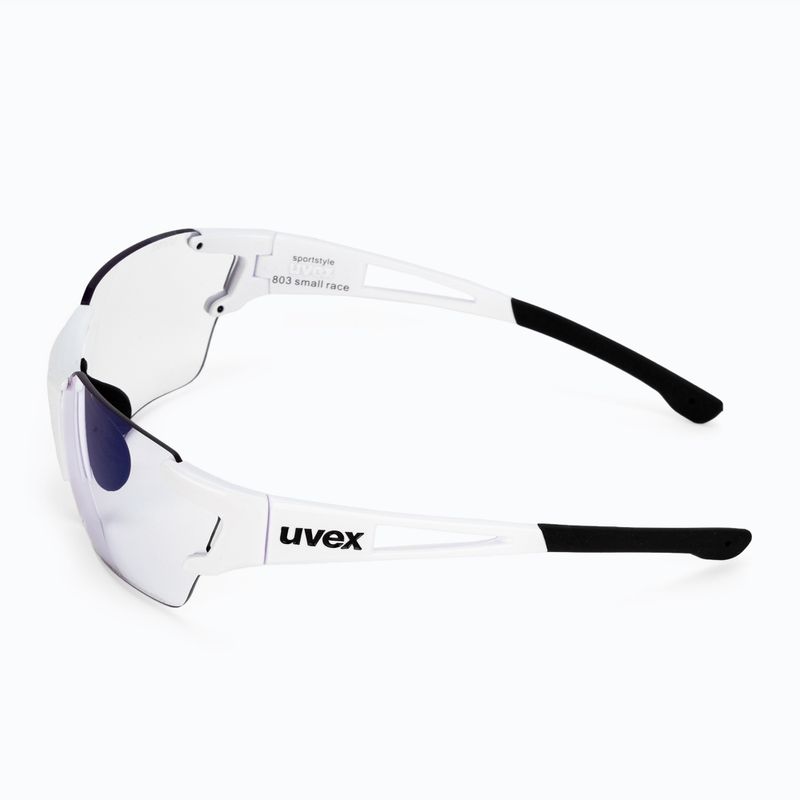 UVEX Sportstyle 803 Race S V white/litemirror blue cycling glasses 53/2/002/8803 4