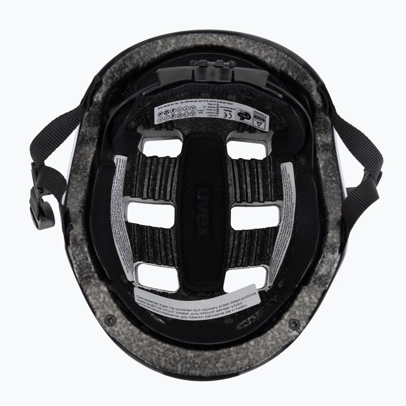 Children's helmet UVEX Kid 3 white flower/black 5