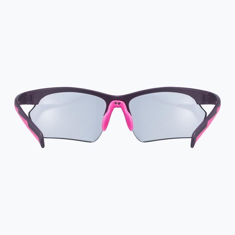 UVEX Sportstyle 802 Small V purple pink matt/smoke sunglasses 3
