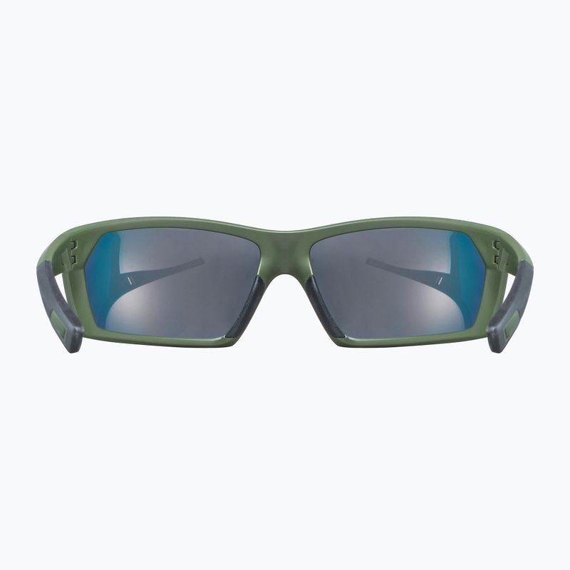 UVEX Sportstyle 225 olive green mat/mirror silver sunglasses 53/2/025/7716 9