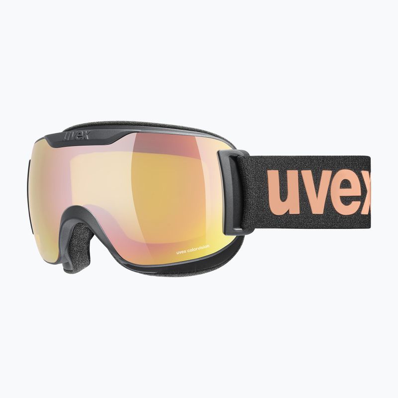Ski goggles UVEX Downhill 2000 S black mat/mirror rose colorvision yellow 55/0/447/2430 8